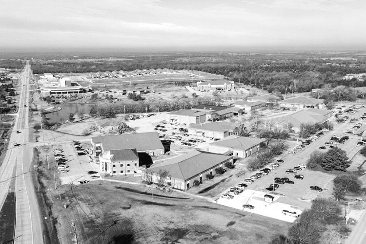 An aerial view of Seminole State College in Seminole, Okla., which has received a $17 million unrestricted gift from philanthropist MacKenzie Scott’s Yield Giving, the largest single donation in the college’s 94-year history. The funds will support sc