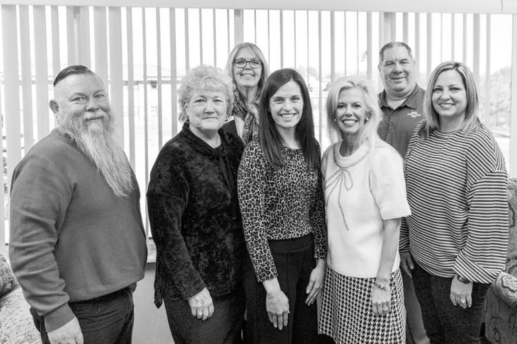 The Clinic and Seminole State College have reached an agreement to provide health care for students beginning in January 2026. Pictured, from left, are Bill Knowles, Vice President for Academic and Student Affairs at SSC; Lana Reynolds, SSC President; Mel