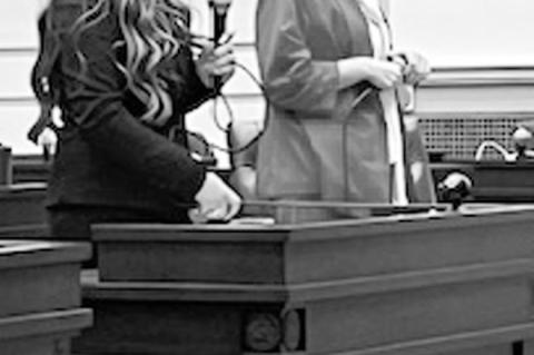 TAOS Student Serves as Page At State Capitol