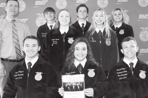 Local FFA Officers Challenged to ‘Lead Up’ at Conference