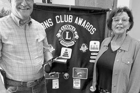 Wewoka Lions Club Welcomes Special Guests