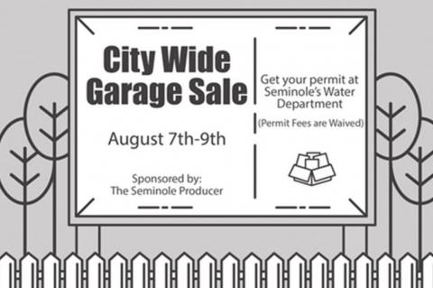 Seminole’s City-Wide Garage Sale Set to Kick off this Friday