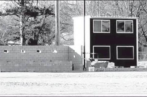 —Courtesy Photo                                A portion of the Wewoka Lions Club Baseball Field, which has been undergoing a facelift and is nearing completion.