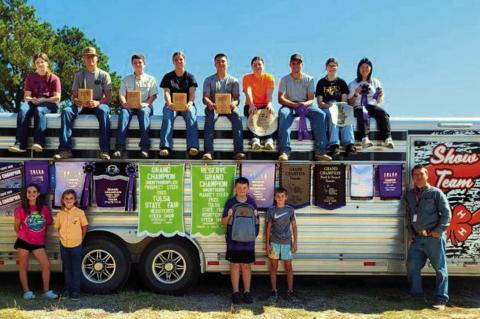 Strother FFA and 4H teams (Courtesy photo)
