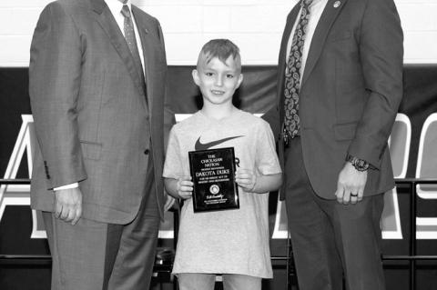 Seven-Year-Old Recognized For Heroic Act of Bravery