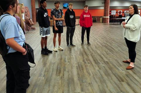 Strother High School students