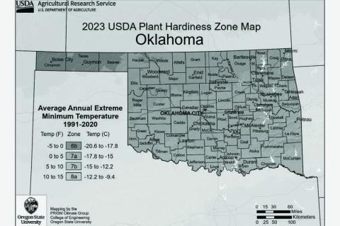 The Newest USDA OK Planting Map