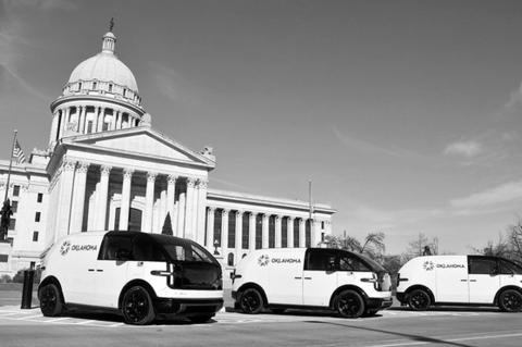 State Receives First Three Electric Vehicles From Canoo