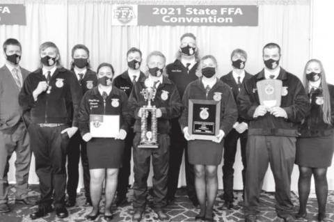 Strother FFA members
