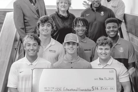 Trojan Baseball Team Raises Money for Indoor Training Facility