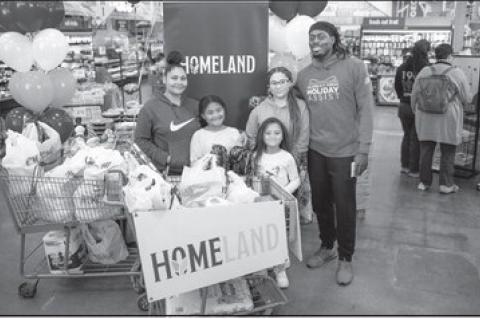 Thunder’s Luguentz Dort Assists Family with Homeland Shopping Spree