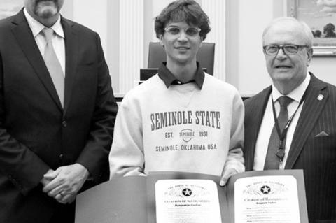 Local Students Receive Citations From Lawmakers
