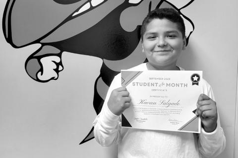 Strother Announces Students of The Month