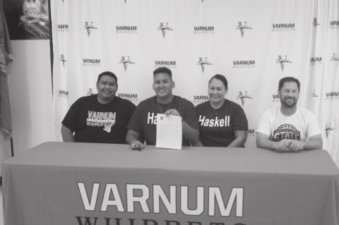 Varnum’s Cordell King Signs Letter of Intent