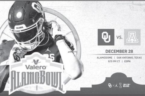 Oklahoma to Meet Arizona in Alamo Bowl on Dec. 28