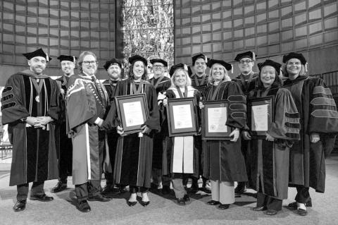 Nine Faculty Members at Oklahoma Baptist Installed to Endowed Positions Wednesday