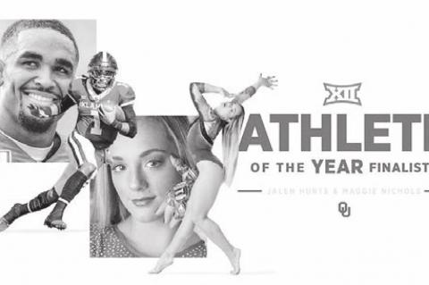 Hurts And Nichols Are Up For Big 12 Athlete Of The Year