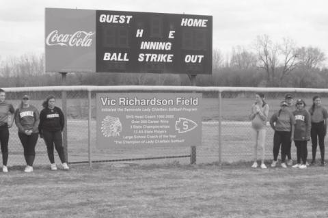 Vic Richardson Field Dedication