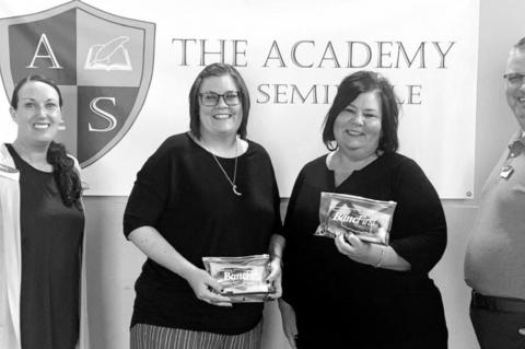 BancFirst Gives Back to the teachers and staff