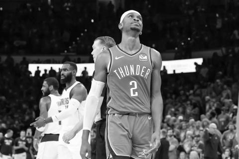 Thunder Drop Game 2 to Mavericks