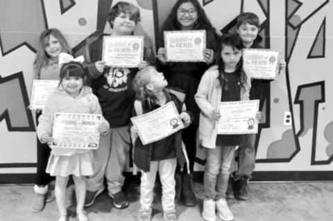 TAOS Students of The Month Honored