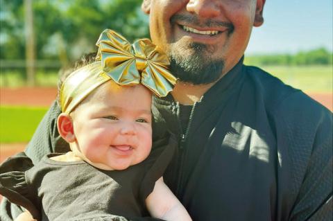 Peyton and Stacy Marris