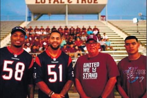 Texans Surprise Uvalde Football Team With New Uniforms