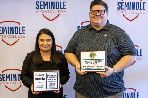 Chamber of Commerce Honors Two SSC Employees at Forum