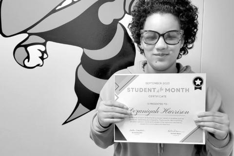 Strother Announces Students of The Month