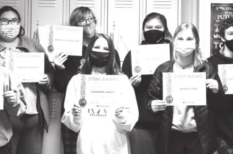 Varnum Students Receive STEM Awards