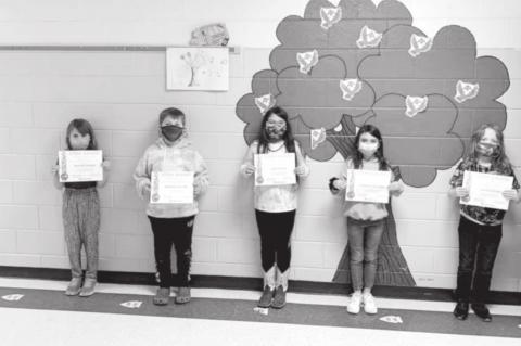 Congratulations to the third grade students