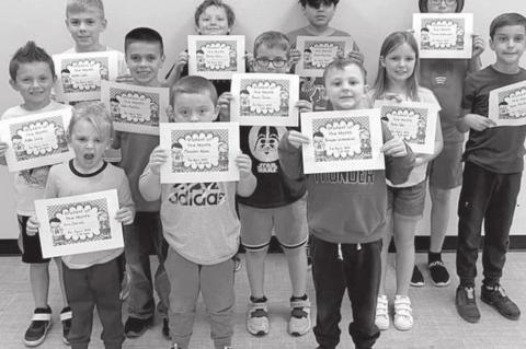 Strother Public Schools April Students of The Month