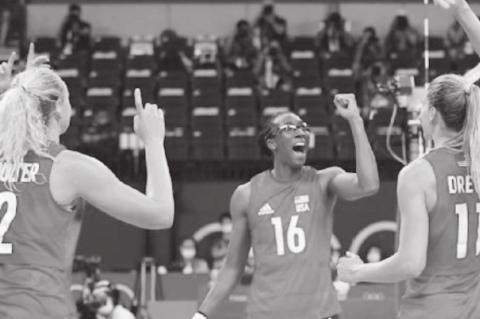 U.S. Women Top Brazil to Capture 1st Olympic Volleyball Gold