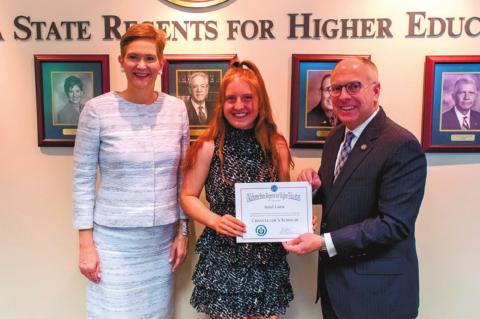Outstanding Senior Named Chancellor Hans Brisch Scholar