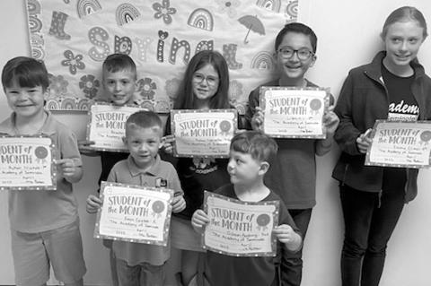 TAOS Students of The Month