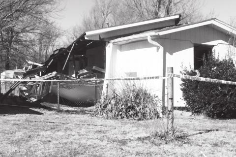 Home Explodes on Eureka, Occupant Badly Burned