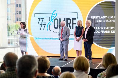 OMRF Kicks Off ‘77 For 77’ Statewide Campaign