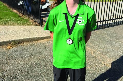 Seminole Lady Chieftain Alaura Rankin placed 13th Monday in preview, 10th at Perkins and 3rd in the 66 Conference. Courtesy Photo by Brian McAlvain