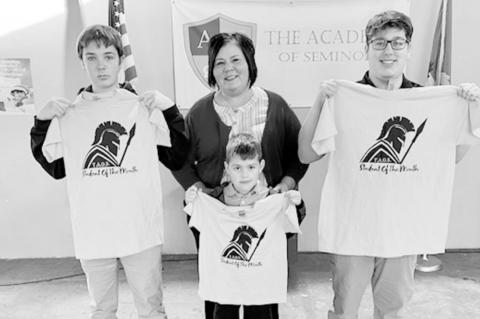 Academy of Seminole Students of The Month