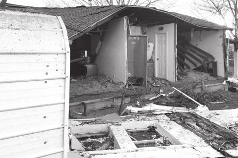 Home Explodes on Eureka, Occupant Badly Burned