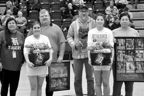 Konawa High School Honors Senior Athletes