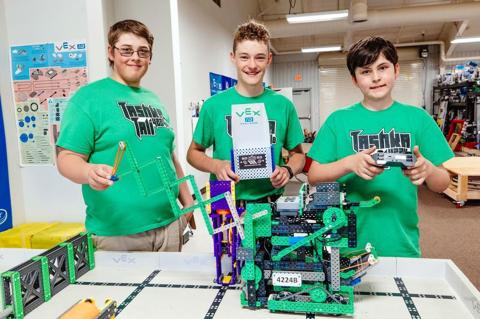 Ada Team Places Third at VEX Robotics World Championship