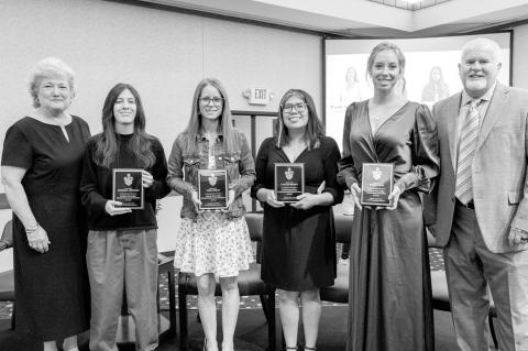 Honors Bestowed at Spring Banquet