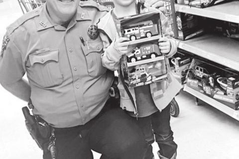 Deputies Brighten Holidays For Kids Across The County