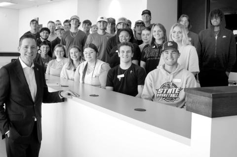 Above, Seminole State College President’s