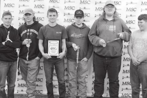 Strother FFA Competes in Tishomingo