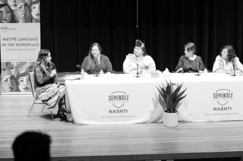 Panel Discusses Native Language At Seminole State College Event