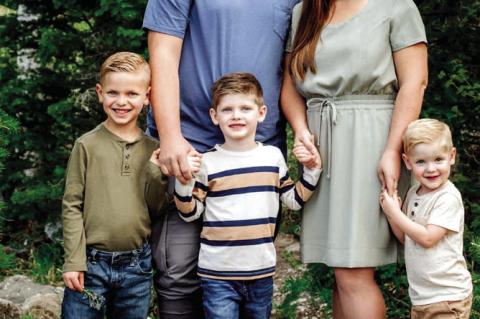 Dr. Birch and family