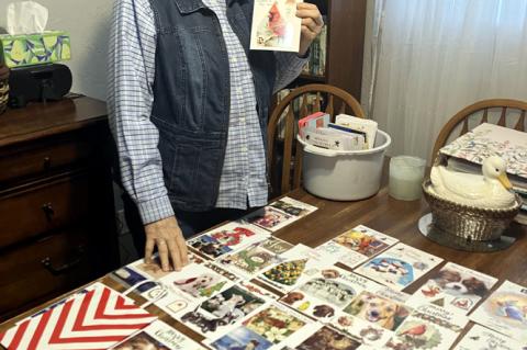 Seminole Card Maker Challenges Others To Remember Shut-ins During The Holidays