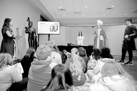 OBU Hosts Local 5th Graders For Interactive Children’s Museum